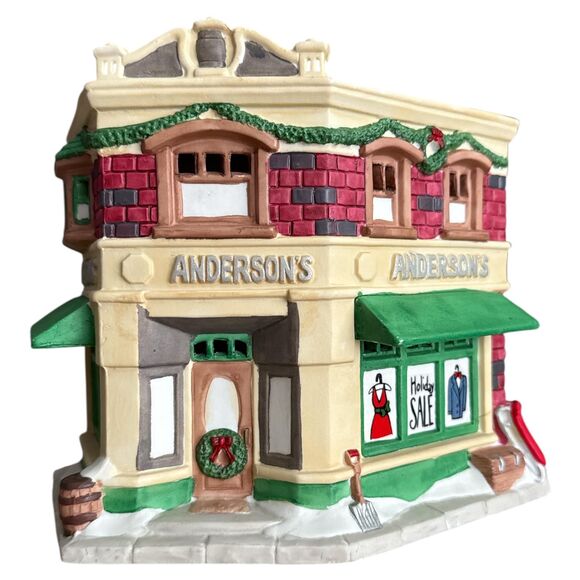 Anderson’s Department Store Bedford Falls | Lighted Christmas Village House - Picture 2 of 11